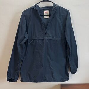 Fjallraven Navy Blue Windbreaker Pullover
